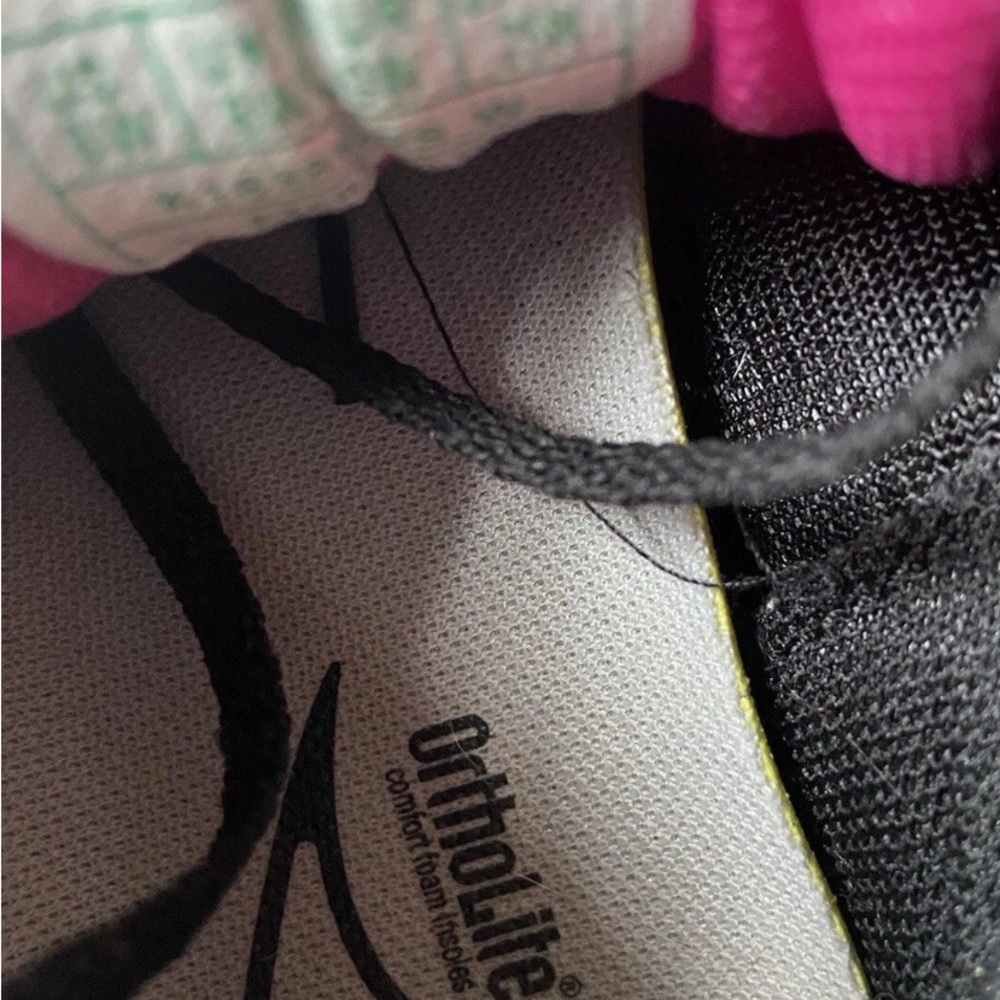 Ryka Exertion Running Shoes Women’s SZ 8W black‎ and pink EUC preppy Athleisure - Picture 8 of 8